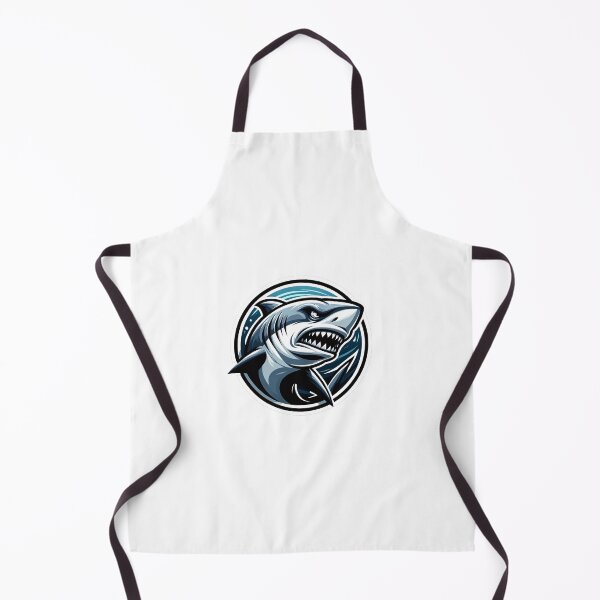 Item preview, Fierce Shark On The Hunt designed and sold by ZooStickerss.