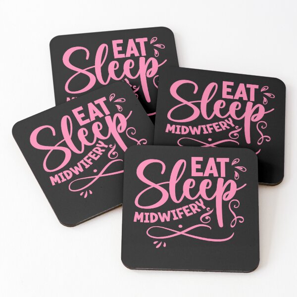 Item preview, Eat Sleep Midwifery, Doula Midwife, Birth Worker, Postpartum Doula, CNM Student designed and sold by behindthefacts.