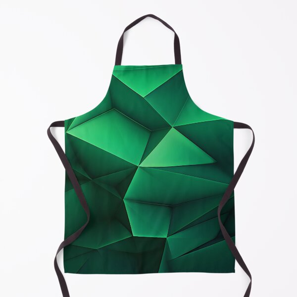 Item preview, Abstract green geometric colourful shapes designed and sold by workshoot.