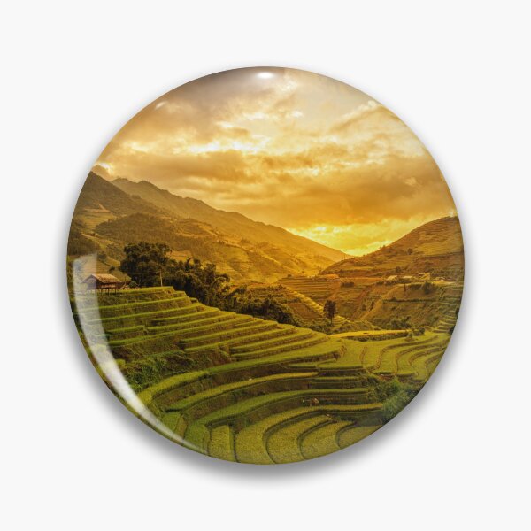 Item preview, Vietnam Rice Fields Terraced designed and sold by JTS STORE.