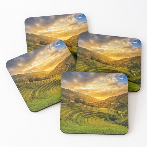Item preview, Vietnam Rice Fields Terraced designed and sold by JTS STORE.