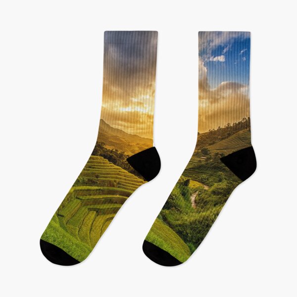 Item preview, Vietnam Rice Fields Terraced designed and sold by JTS STORE.