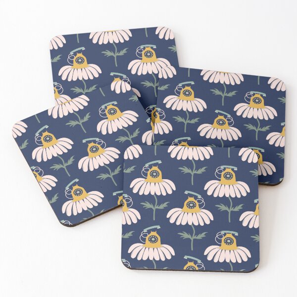 Item preview, daisies on the phone designed and sold by chiara-de-david.