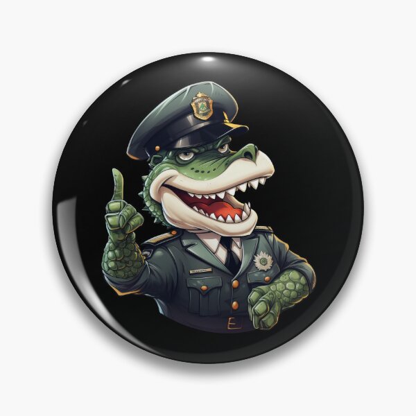 Item preview, Crocodile policeman designed and sold by Soulskier.