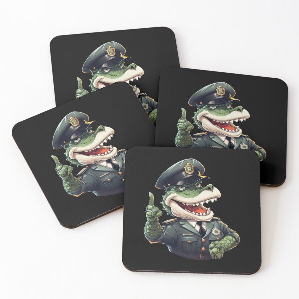 Item preview, Crocodile policeman designed and sold by Soulskier.