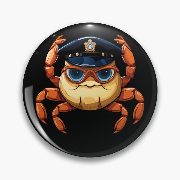 Item preview, Crab policeman designed and sold by Soulskier.