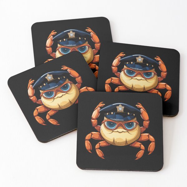 Item preview, Crab policeman designed and sold by Soulskier.