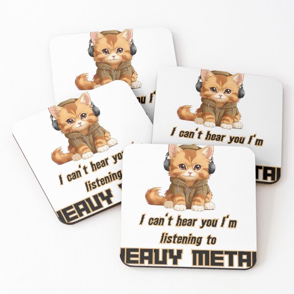 Item preview, Cute Heavy Metal Funny Heavy Metal designed and sold by Inklusivestyles.