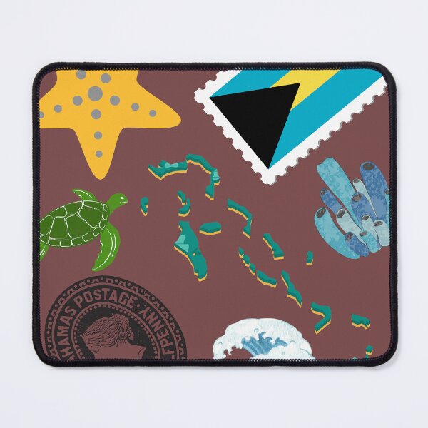 Item preview, Bahamas Travel Destination Pop Art  designed and sold by unique things.