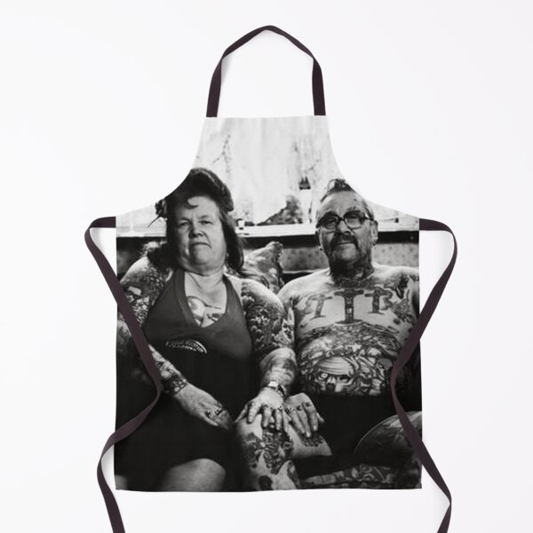 Item preview, vintage tattoo man and woman Grand pather tattooed family designed and sold by Coolstuff4you71.