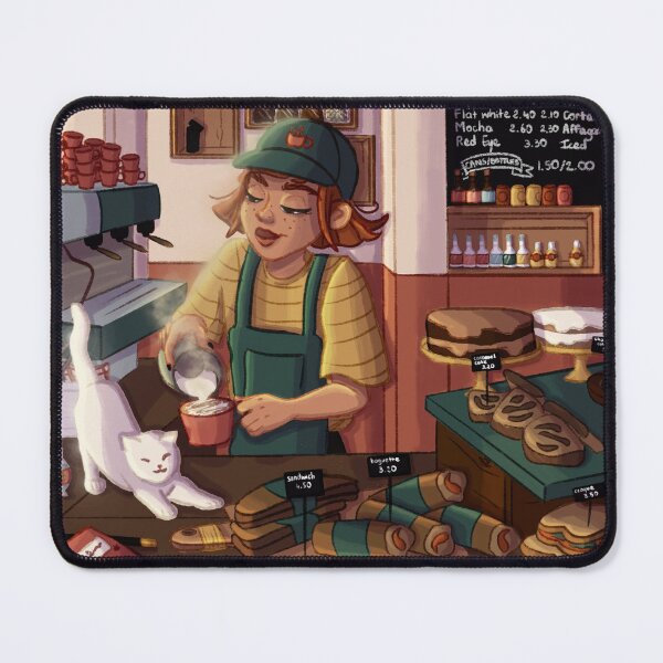 Item preview, Barista Witch designed and sold by Creativesunbeam.
