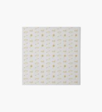 Everlark pattern Art Board