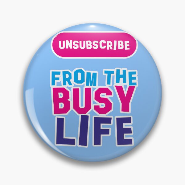 Item preview, Unsubscribe from the busy life, mental health designed and sold by Mauswohn.
