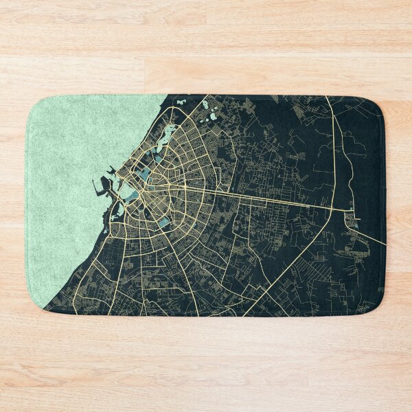 Item preview, Benghazi City Map of Cyrenaica, Libya - Summer designed and sold by deMAP.