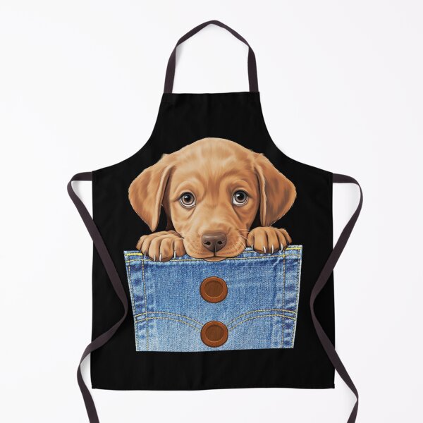 Item preview, Labrador Retriever Dog in Pocket Cute Puppy Lover Gifts designed and sold by Sasikharn.