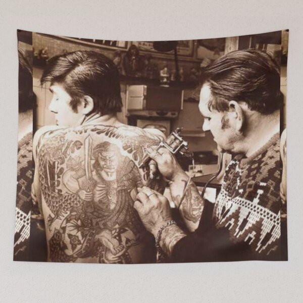 Item preview, tattoo man Grand pather tattooed  designed and sold by Coolstuff4you71.