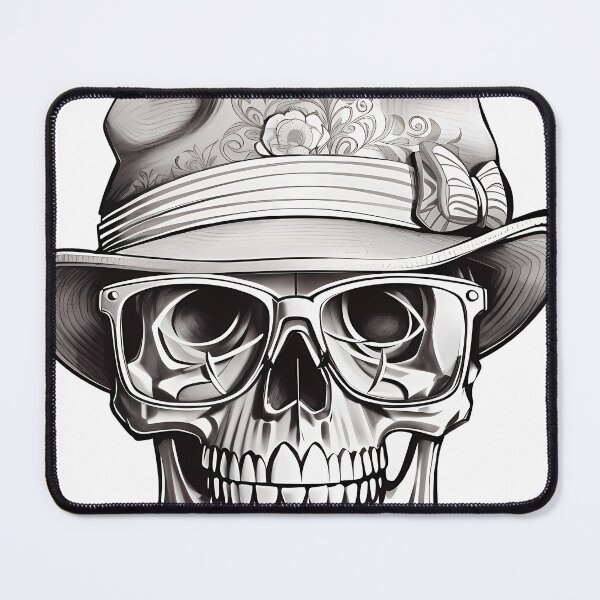 Item preview, skull with bucket hat designed and sold by wplamkung.