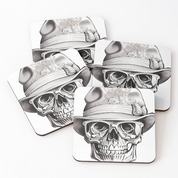 Item preview, skull with bucket hat designed and sold by wplamkung.