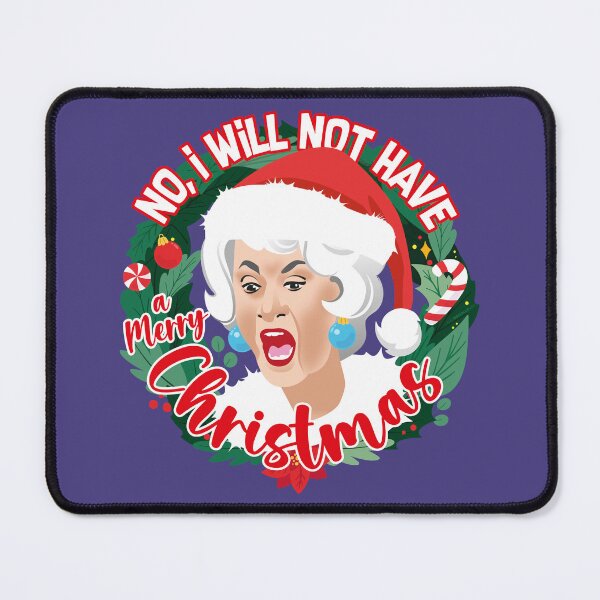 Item preview, No, I will not have a merry Christmas designed and sold by AleMogolloArt.