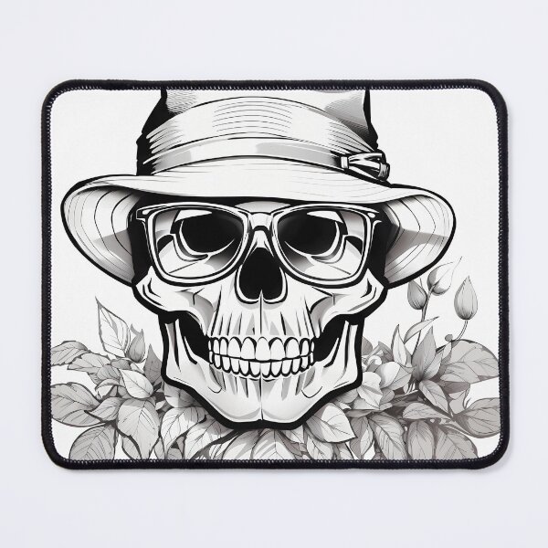 Item preview, skull with bucket hat designed and sold by wplamkung.