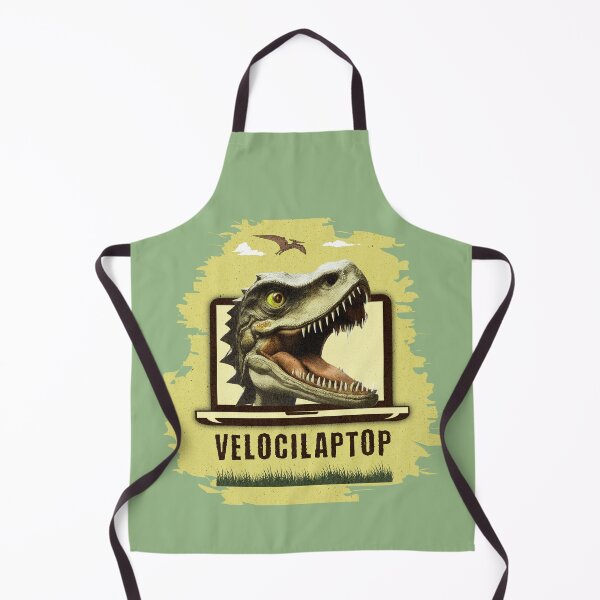 Artikelvorschau, Velocilaptop Lustiger Raptor Computer Nerd entworfen und verkauft von antarte99.