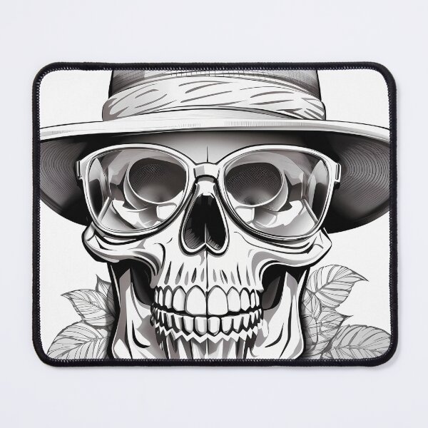 Item preview, skull with bucket hat designed and sold by wplamkung.