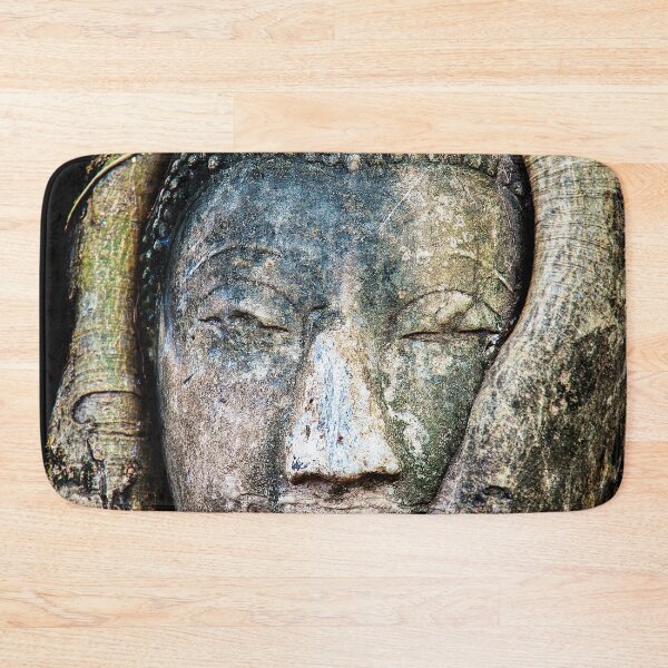Item preview, Buddha Head In Banyan Tree Ayutthaya Thailand designed and sold by AJEvans.