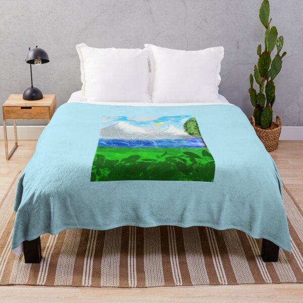Item preview, Pure nature: snow-covered mountains behind Alpsee and green meadows designed and sold by Swissdesigns.