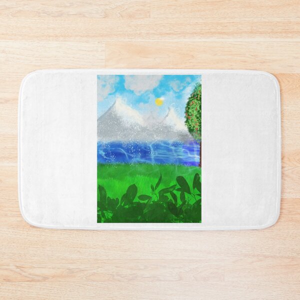 Item preview, Pure nature: snow-covered mountains behind Alpsee and green meadows designed and sold by Swissdesigns.