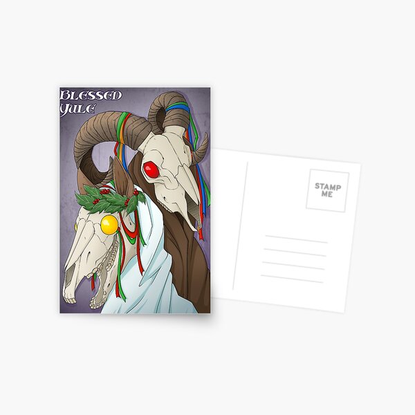 Blessed Yule (2022 Holiday Card) Postcard