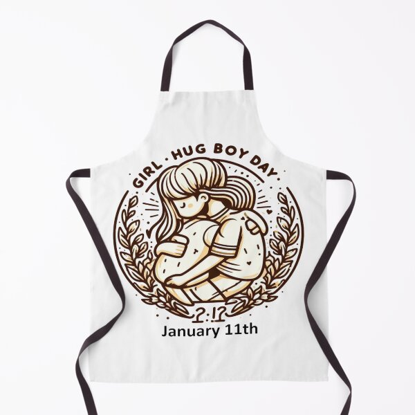 Item preview, Jan 11th - Girl Hug Boy Day designed and sold by CrankyOldDude.
