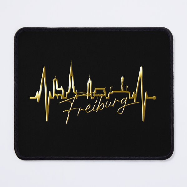 Item preview, Freiburg Skyline Heartbeat German Heart Love Freiburg designed and sold by EDcreations.