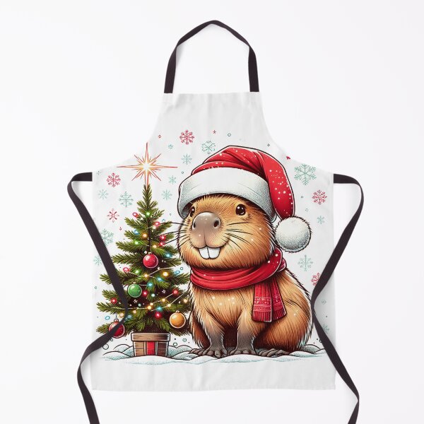 Item preview, Capybara Christmas Cheer designed and sold by Studio-Mind.