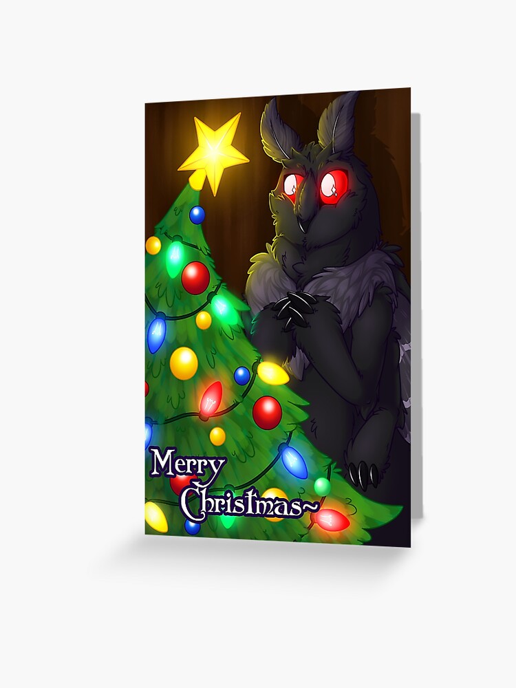Thumbnail 1 of 2, Greeting Card, Merry Cryptmas (2021 Holiday Card) designed and sold by XantheDoodles.