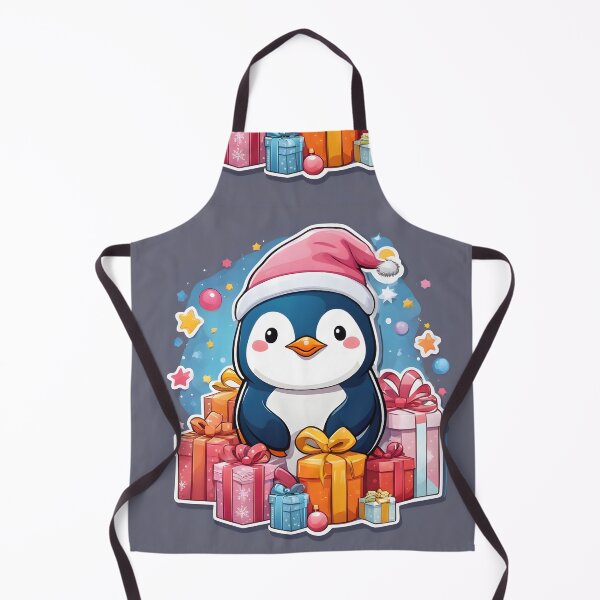 Item preview, Kawaii Christmas Penguin designed and sold by Sadia Jannat.