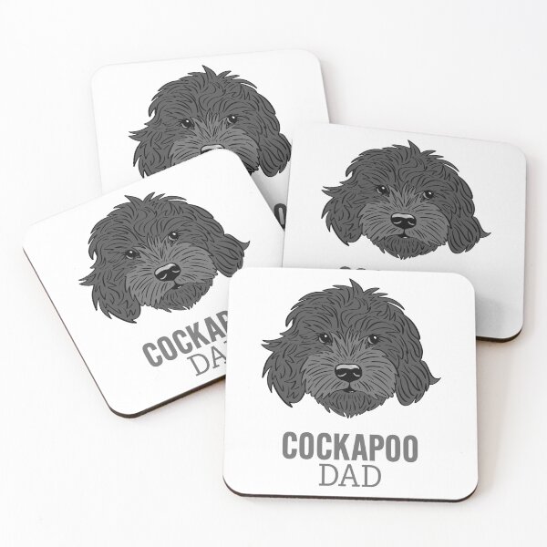 Item preview, Cockapoo Dad Black cockapoo, cavapoo, labradoodle, yorkipoo design designed and sold by laurendemoet.