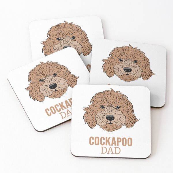 Item preview, Cockapoo Dad Apricot cockapoo, cavapoo, labradoodle, yorkipoo design designed and sold by laurendemoet.