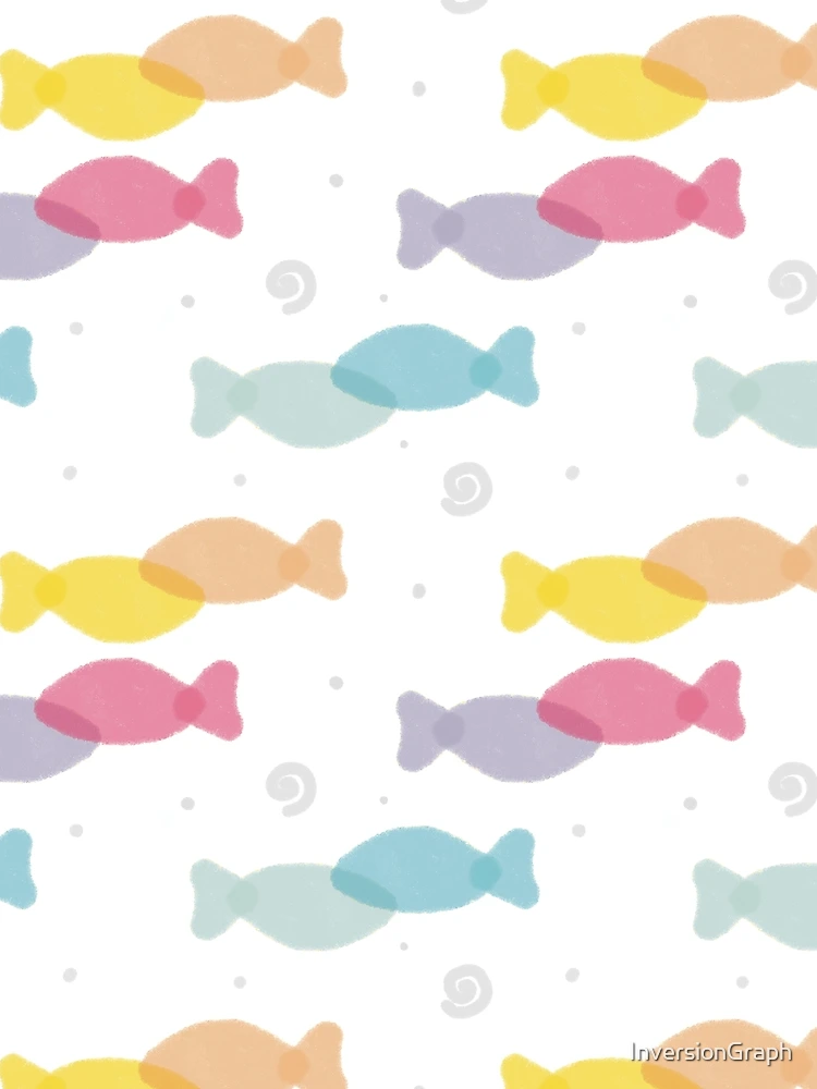 Thumbnail 4 of 4, Graphic T-Shirt, Fishy Light Pattern designed and sold by InversionGraph.
