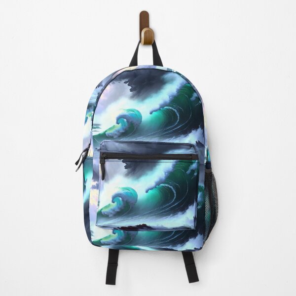 Item preview, Intense chaotic storm over a stormy ocean designed and sold by M-Y-A-R-T-.