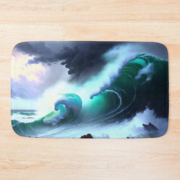 Item preview, Intense chaotic storm over a stormy ocean designed and sold by m-y-A-I-A-R-T-.