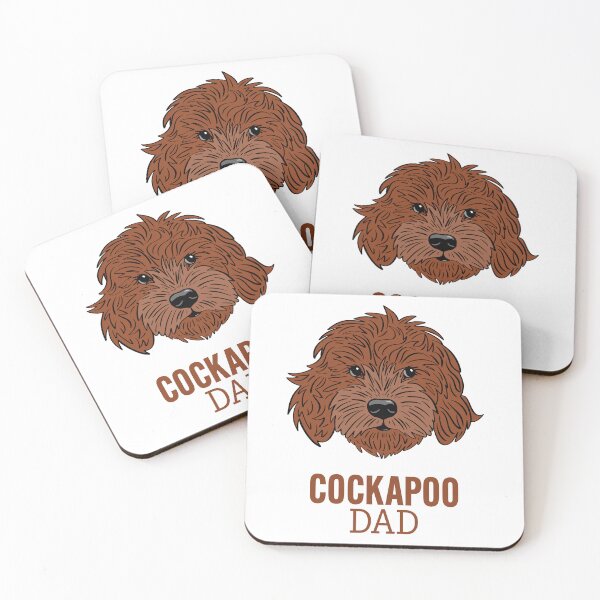 Item preview, Cockapoo Dad Red cockapoo, cavapoo, labradoodle, yorkipoo design designed and sold by laurendemoet.