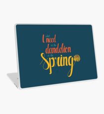Dandelion in the spring Laptop Skin