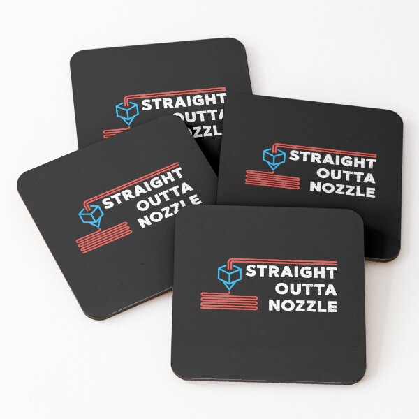 Item preview, Straight Outta Nozzle 3D printing Nozzle and Extruder cool distressed design designed and sold by venomousvector.