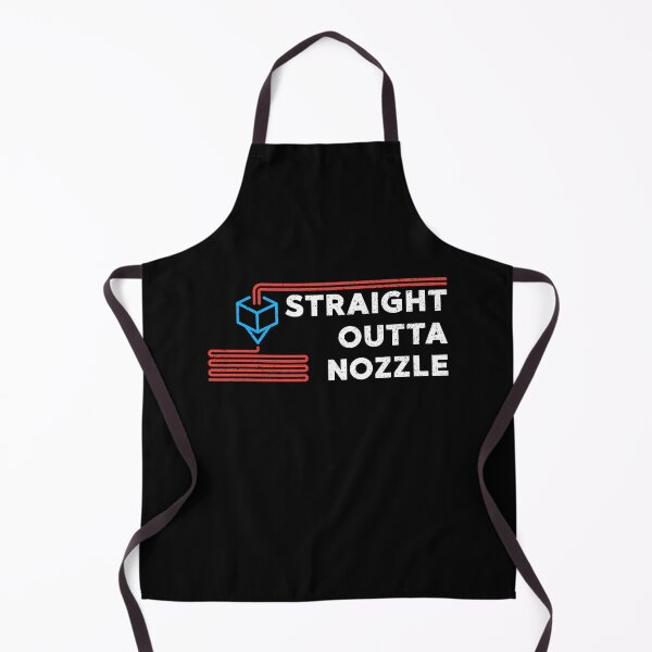 Item preview, Straight Outta Nozzle 3D printing Nozzle and Extruder cool distressed design designed and sold by venomousvector.