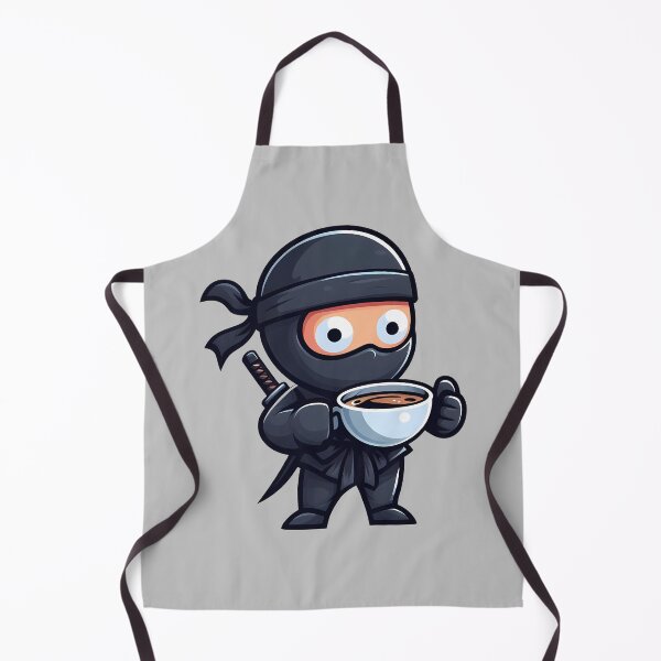 Item preview, Ninja Drinking Coffee designed and sold by Coffee Lifestyle.