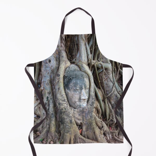 Artikelvorschau, Buddha-Kopf im Banyan Tree Ayutthaya Thailand entworfen und verkauft von AJEvans.