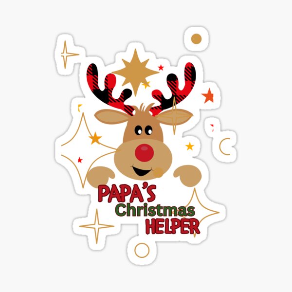 Aperçu de l'œuvre L'assistant de Noël de papa ! créée et vendue par Cathy Wegner.