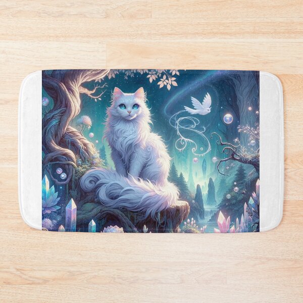Item preview, Fantastic white cat designed and sold by ShironekoStudio.