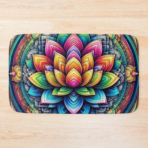 Item preview, Square Mandala designed and sold by aurahealing.