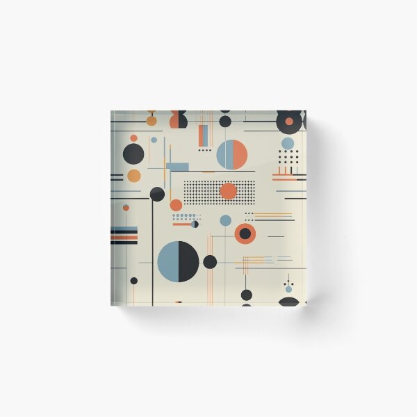 Item preview, Geometric Abstract Retro Pattern designed and sold by rob art | illustration.
